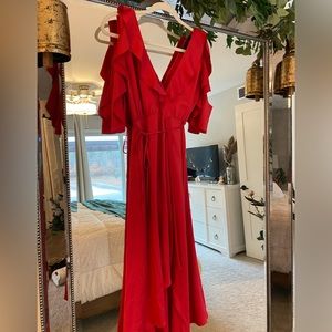 French Connection Red Dress Stunning